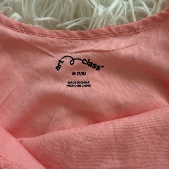 Cat & Jack Coral and Art Class Light Pink Kids Dresses - Picture 7 of 7